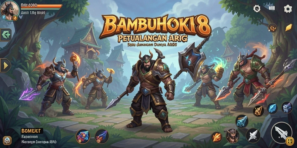 Tampilan gameplay seru dari <strong>BAMBUHOKI88</strong>, penuh aksi dan petualangan.