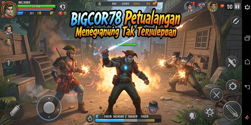 Gameplay seru dari BIGCOR78 yang penuh petualangan menanti.
