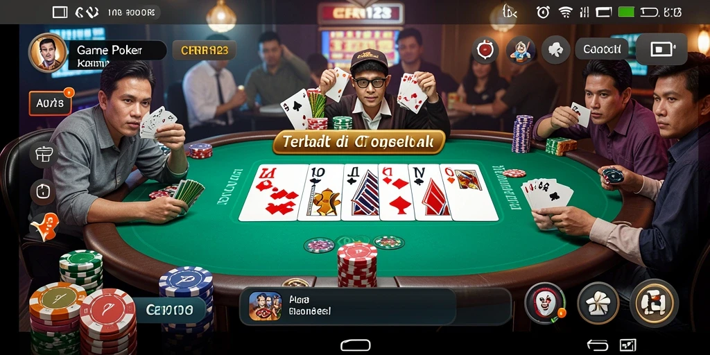 Tampilan gameplay CERI123 yang mendebarkan dan interaktif.