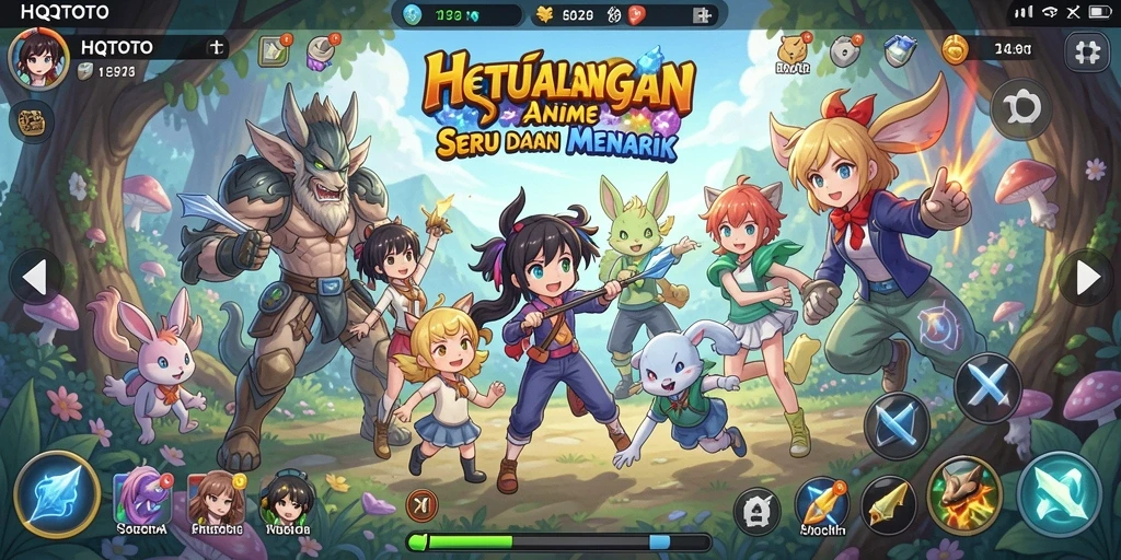 Tampilan menarik dari gameplay HQTOTO yang penuh aksi.