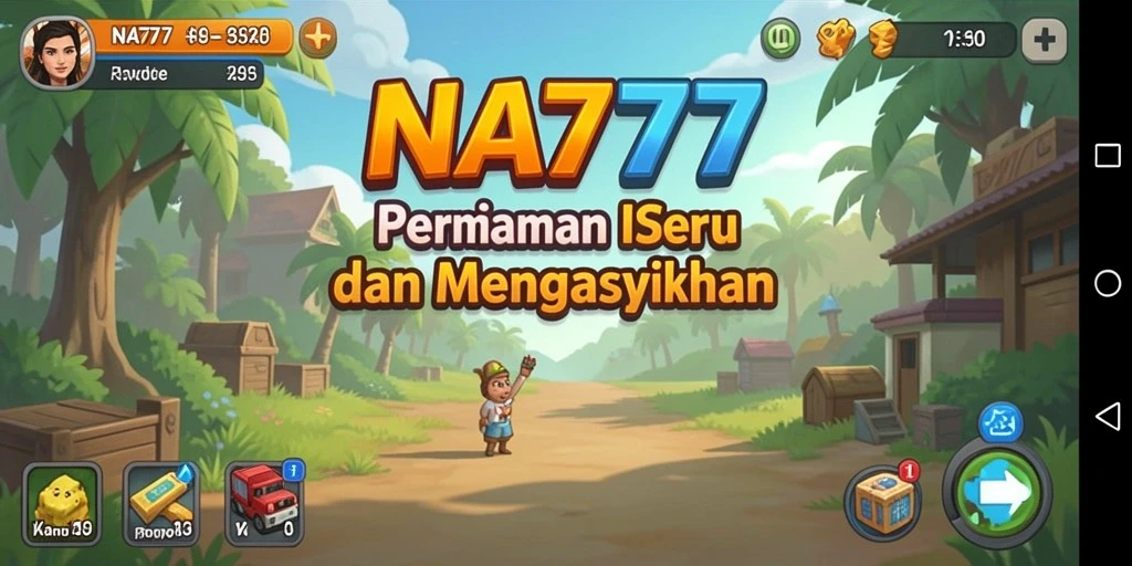 Tampilan gameplay seru dan mengasyikkan di NA777.