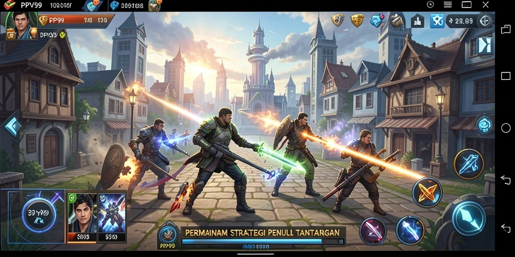 Screenshot gameplay PPV99 menunjukkan momen strategis menegangkan.