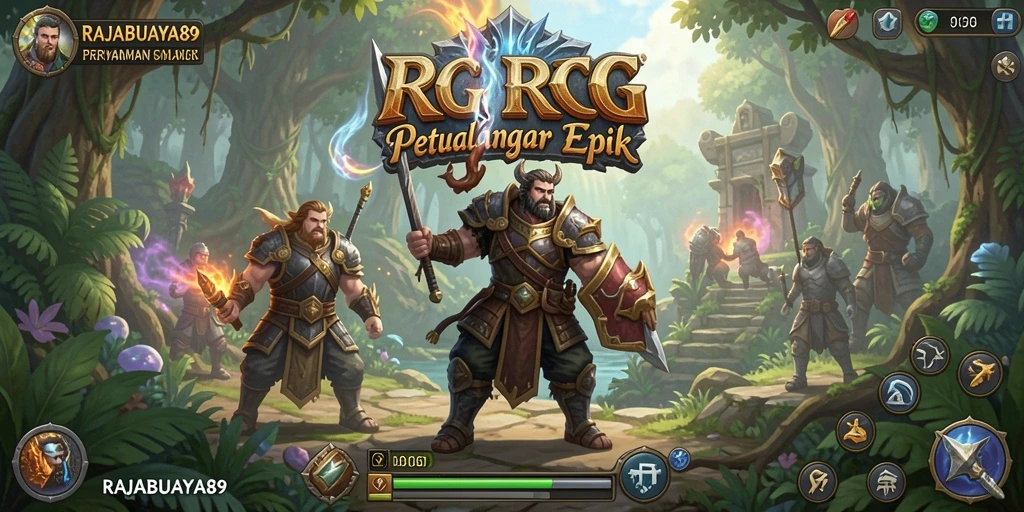Tampilan gameplay seru dan beragam dalam RAJABUAYA89.