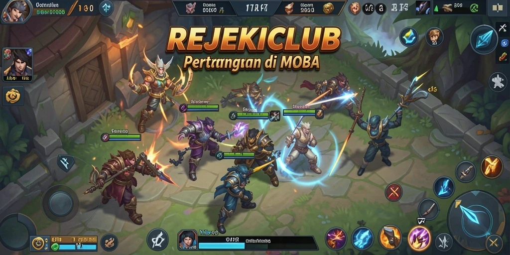 Gameplay seru dan karakter unik dalam REJEKICLUB.