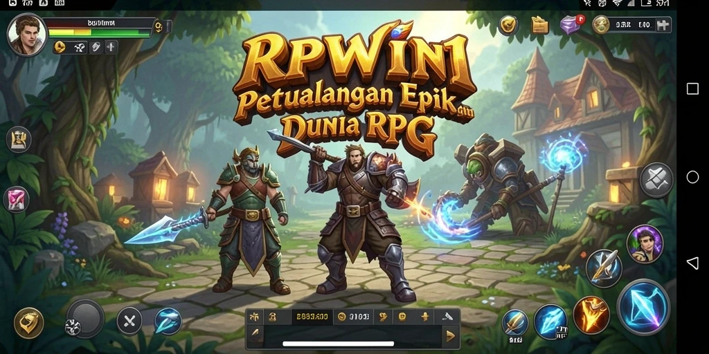 Gameplay RPG yang menarik dengan grafis memukau.