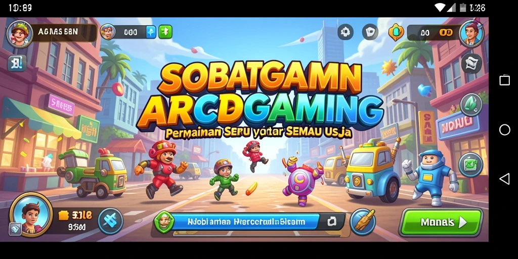 Tampilan seru dari gameplay SOBATGAMING yang menarik.